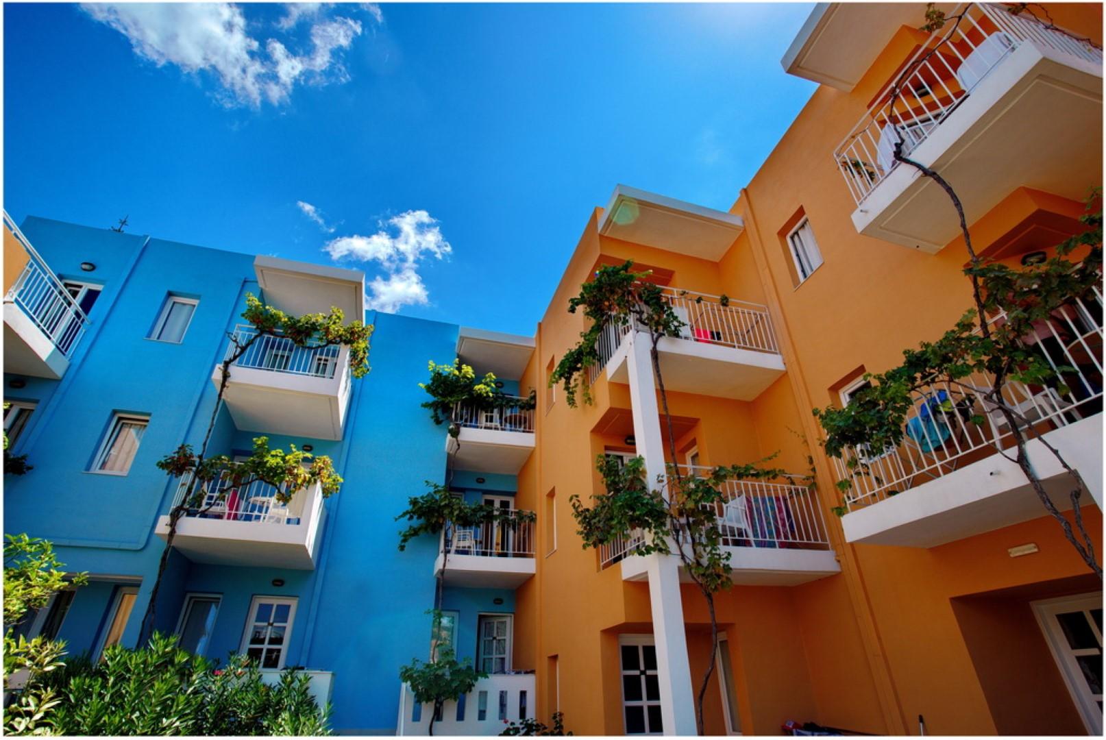 Bellos Hotel Apartments Херсонисос Екстериор снимка